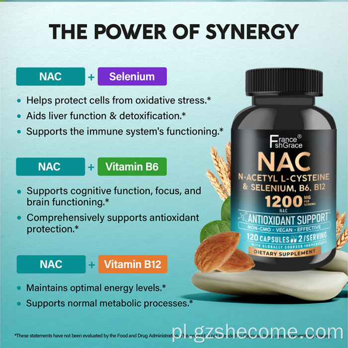 Wsparcie NAC wysokiej jakości utrzymuje zdrową równowagę